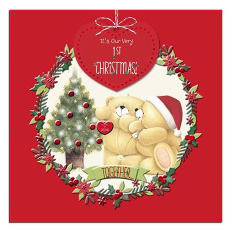 Our 1st Christmas Together Forever Friends Card 
