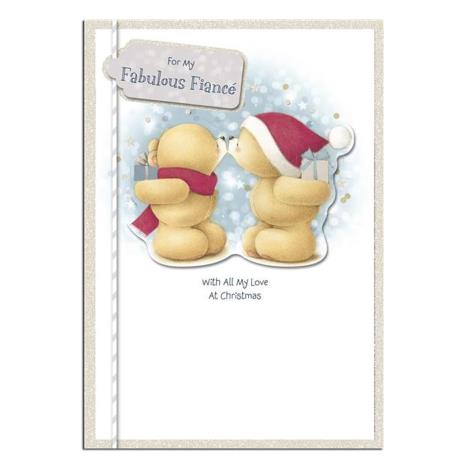 Fabulous Fiance Forever Friends Christmas Card 