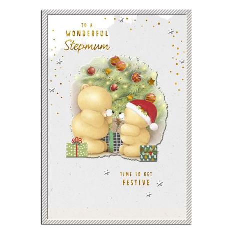 Wonderful Stepmum Forever Friends Christmas Card 