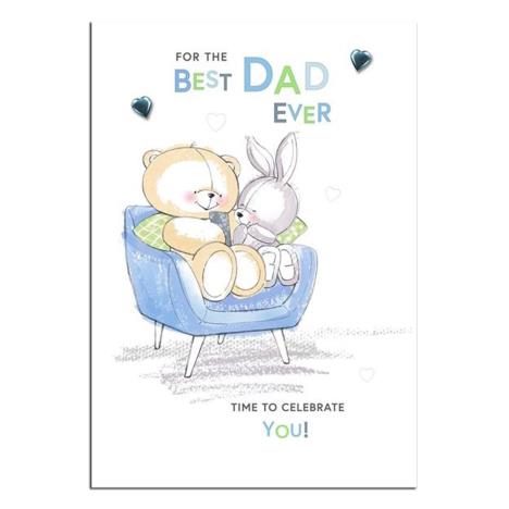 Best Dad Forever Friends Birthday Card 