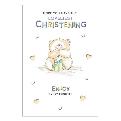 Christening Forever Friends Card 