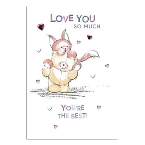 Love You So Much Forever Friends Card 