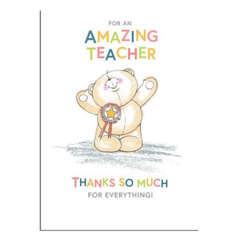 Teacher Thank You Forever Friends Cards (Pack of 5) 