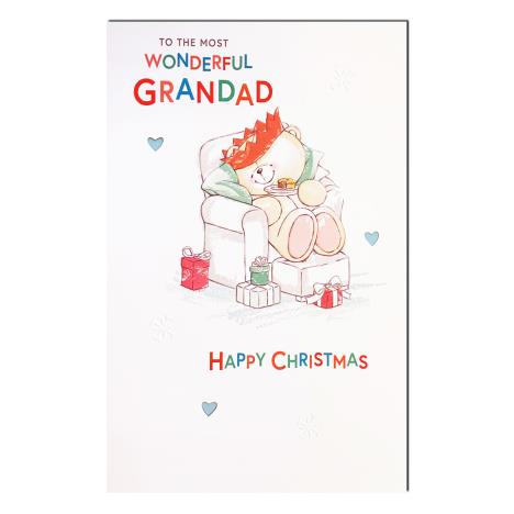 Wonderful Grandad Forever Friends Christmas Card 