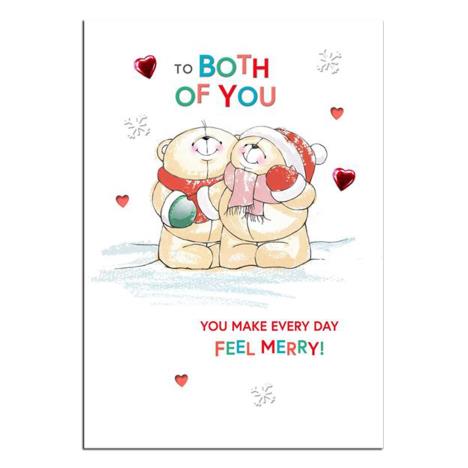 To Both Of You Forever Friends Christmas Card 