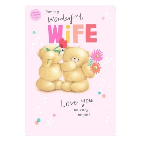 Wonderful Wife Forever Friends Birthday Card 