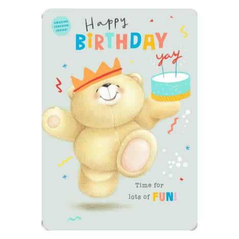 Happy Birthday Cake Forever Friends Birthday Card 