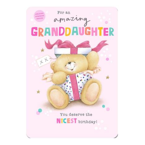 Amazing Granddaughter Forever Friends Birthday Card 