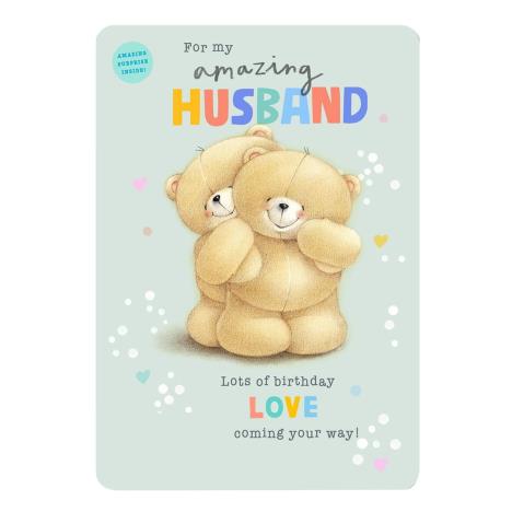 Amazing Husband Forever Friends Birthday Card 