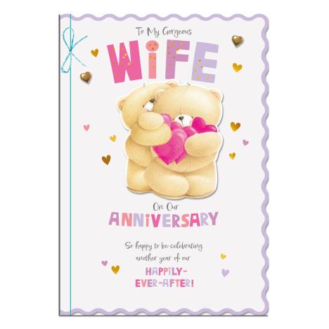 Wife Anniversary Forever Friends Card 