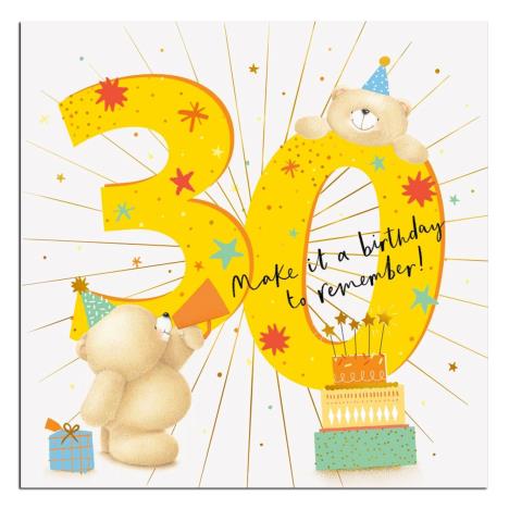 30th Birthday Forever Friends Birthday Card 