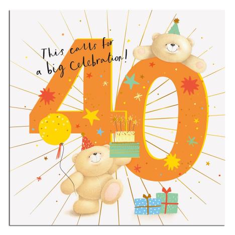 40th Birthday Forever Friends Birthday Card 