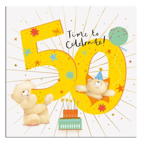50th Birthday Forever Friends Birthday Card 