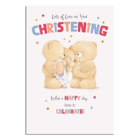 Christening Forever Friends Card 