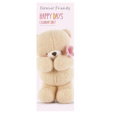 Forever Friends Happy Days Slim Calendar 2017 