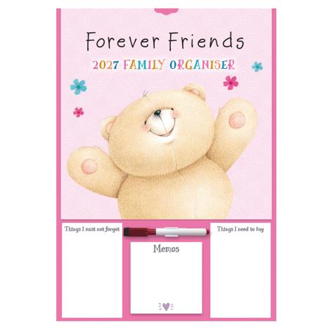 A3 Forever Friends Month-to-View Family Organiser 2027 