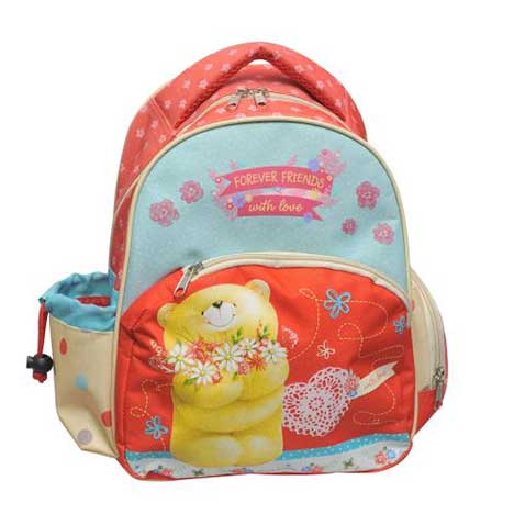 Forever Friends Floral Junior Backpack 