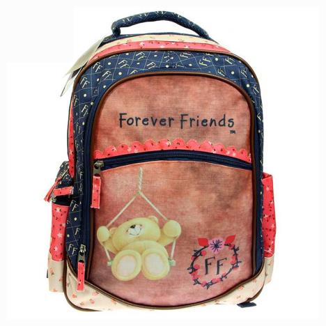 Forever Friends Large Floral Backpack 