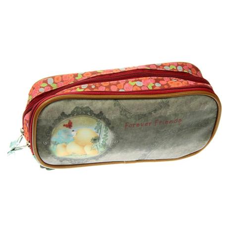 Forever Friends 2 Pocket Oval Pencil Case 