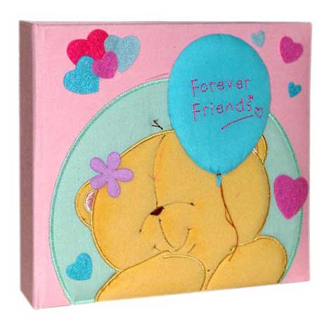 Forever Friends boxed Fabric Covered Photo Album 