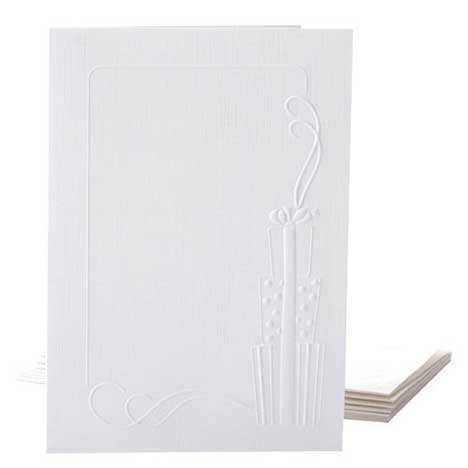 A6 Embossed Forever Friends Cards & Envelopes Presents