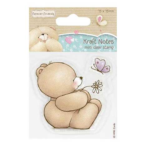 Kraft Notes Forever Friends Mini Clear Stamp 