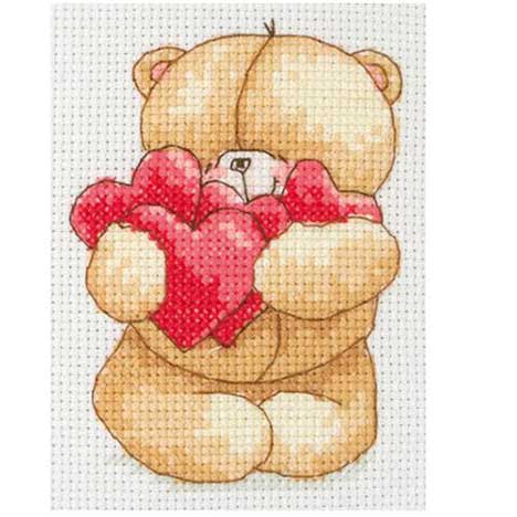 Hearts Forever Friends Cross Stitch Kit 