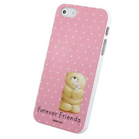 Forever Friends Spotty Pink iPhone 5/5S Gel Case 