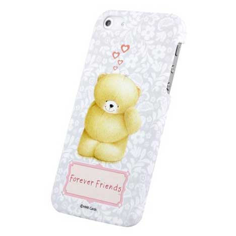 Forever Friends Shy Bear iPhone 5/5S Hard Back Case 