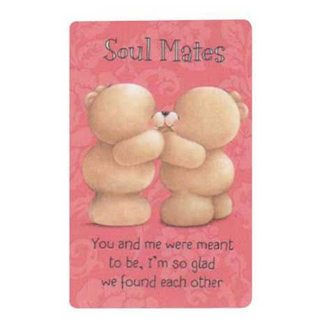 Soulmate Forever Friends Wallet Card 